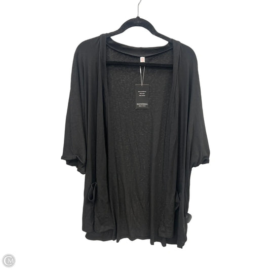 Cardigan By Clothes Mentor In Black, Size: 3x