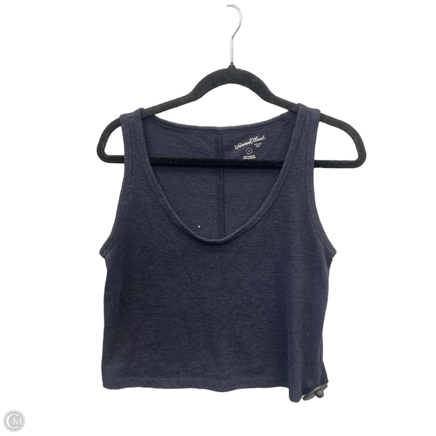 Top Sleeveless Basic By Universal Thread In Navy, Size: S