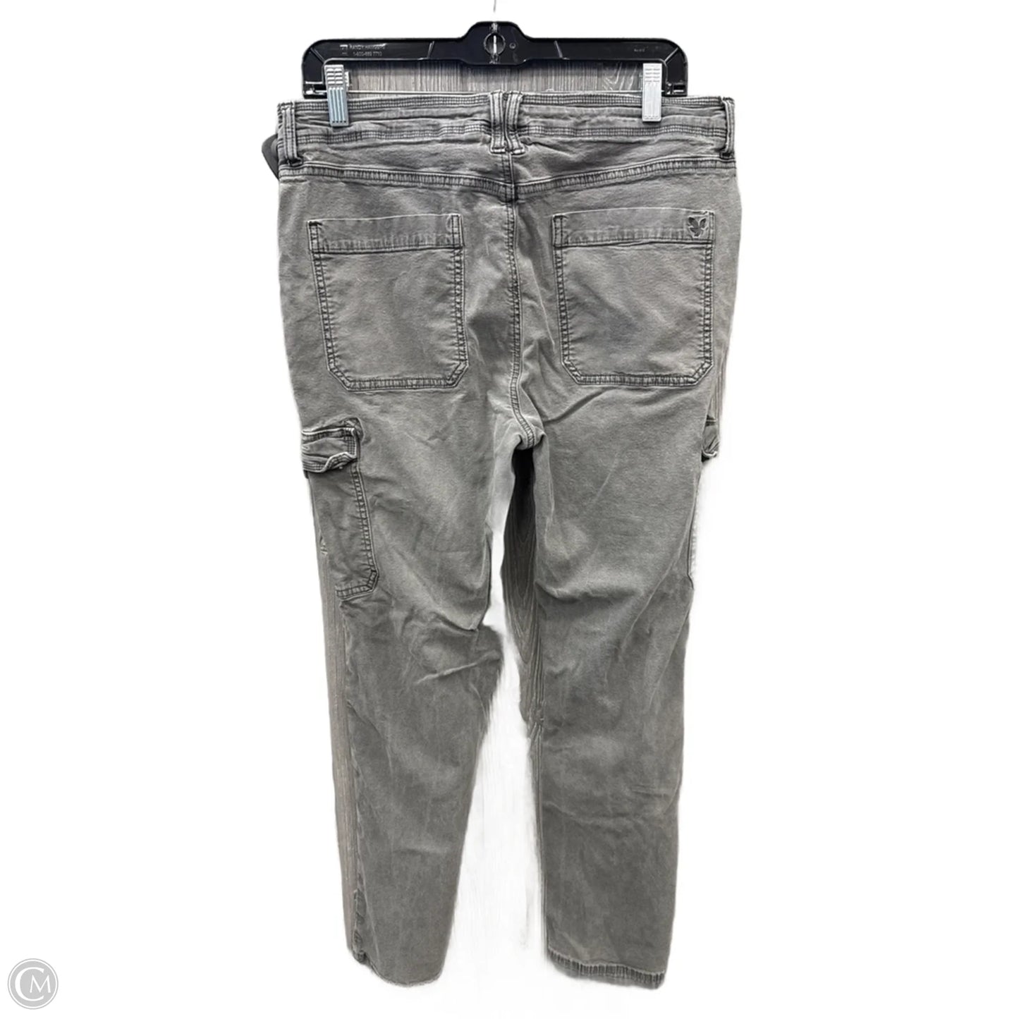 Pants Cargo & Utility By American Eagle In Grey Denim, Size: 14
