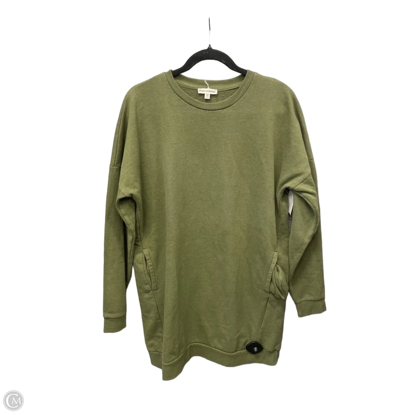 Dress Sweater By Zenana Outfitters In Green, Size: S