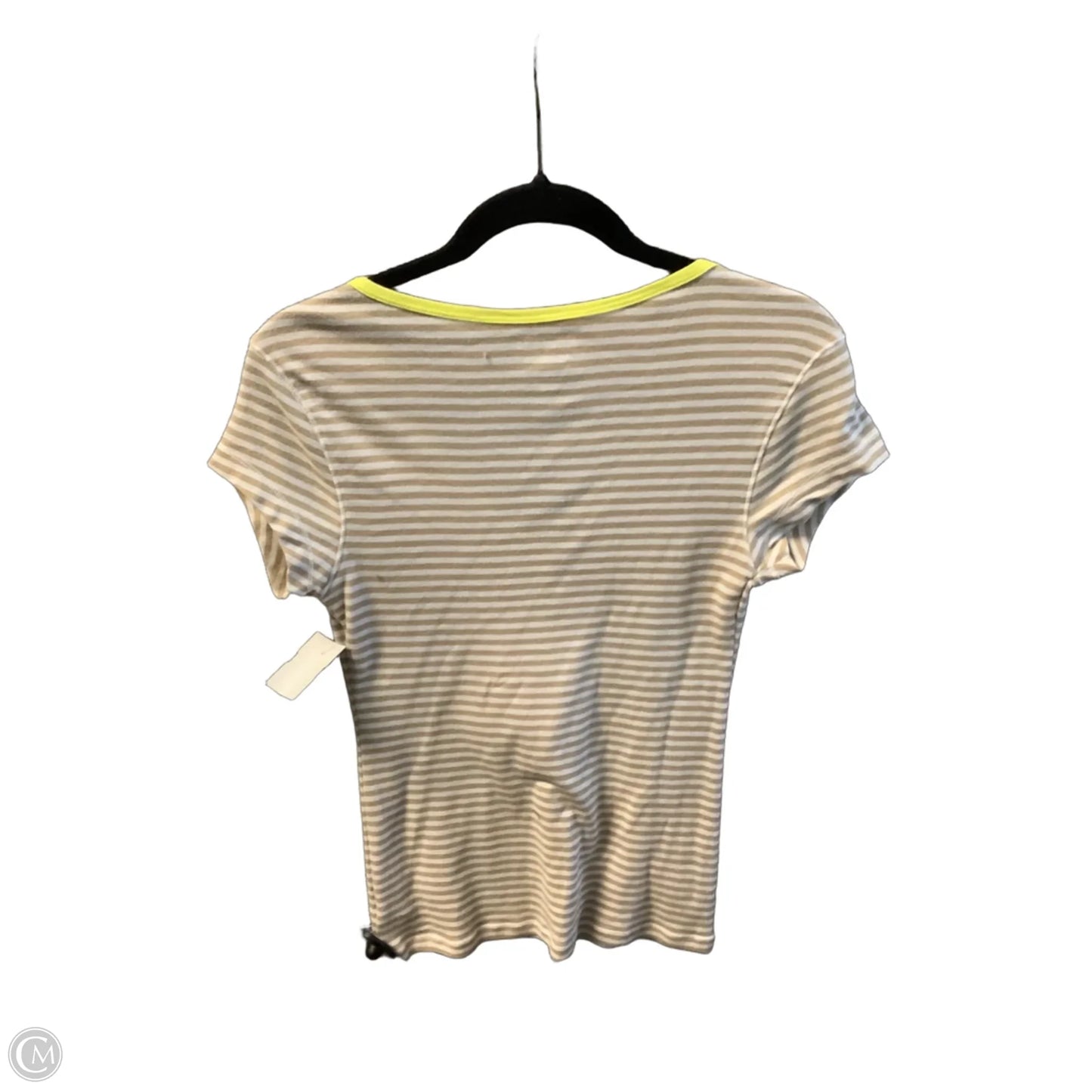 Top Short Sleeve By Old Navy In Striped Pattern, Size: Sp