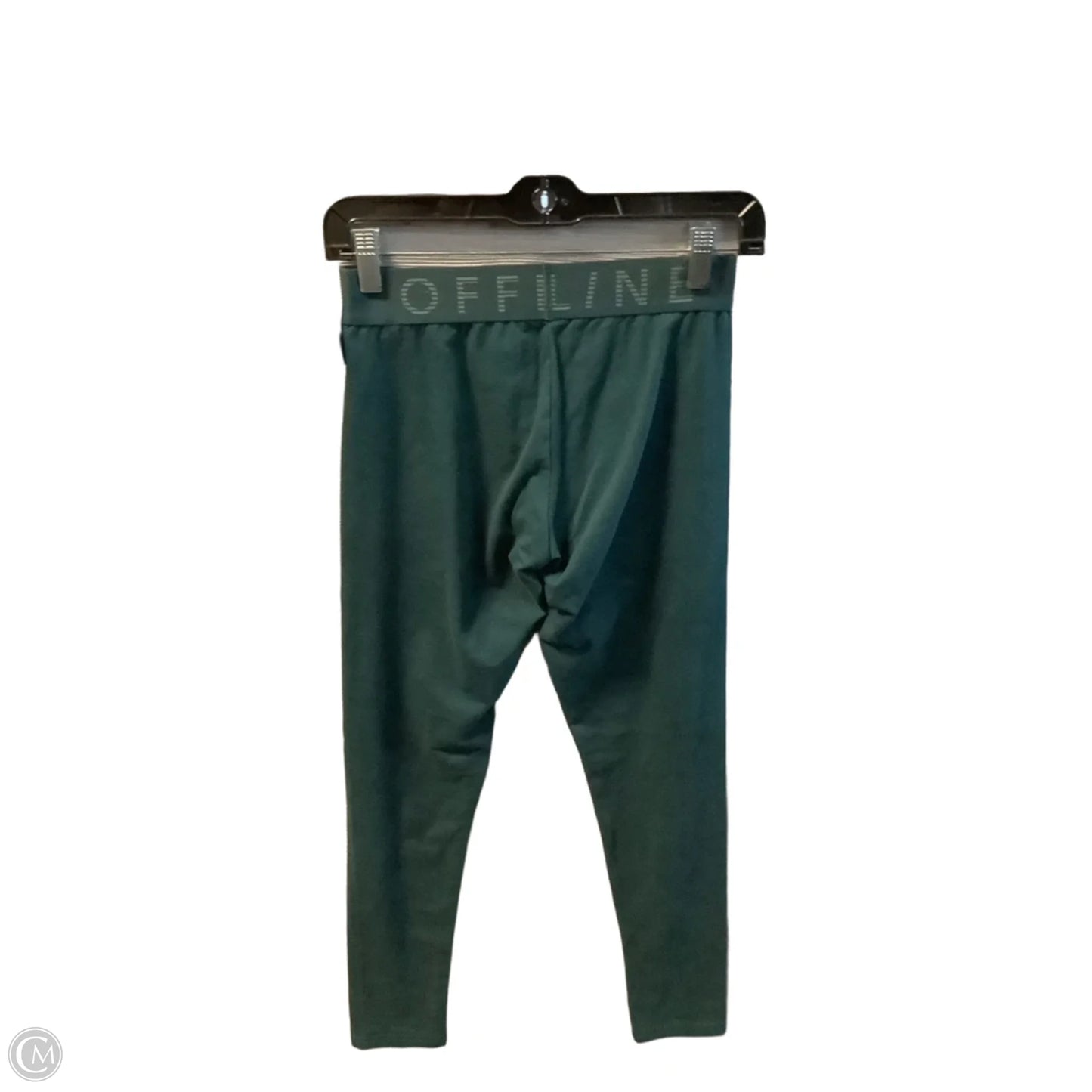 Athletic Leggings By Offline In Green, Size: M