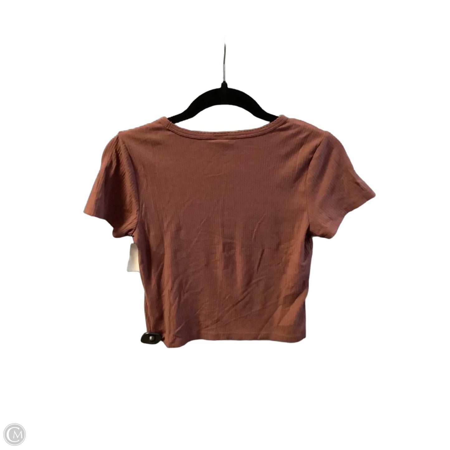 Top Short Sleeve By Old Navy In Brown, Size: S