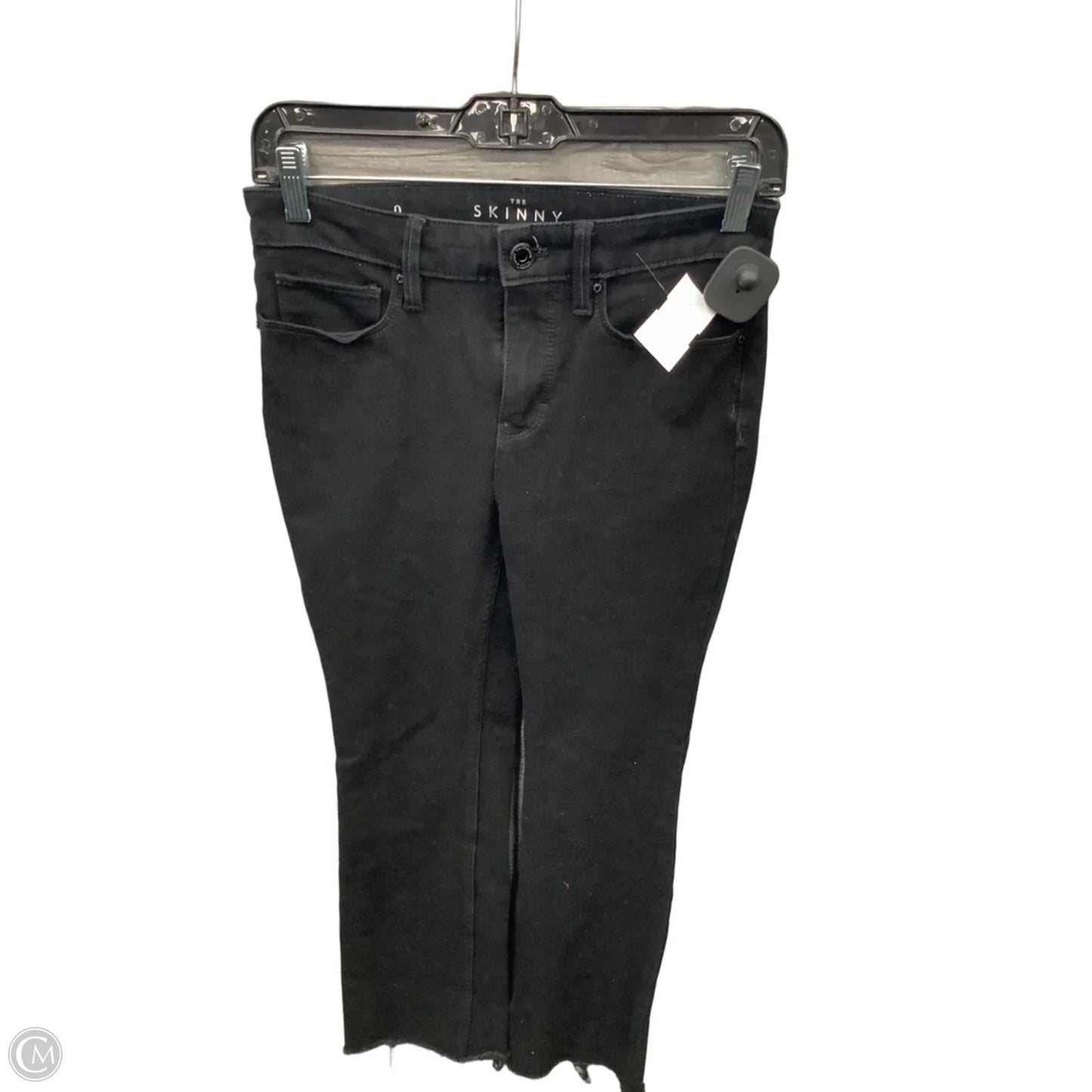 Jeans Skinny By White House Black Market In Black Denim, Size: 0