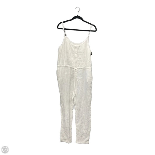Jumpsuit By Faherty In White, Size: Xl