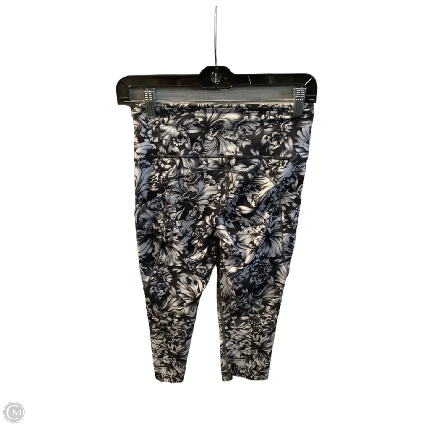 Athletic Leggings Capris By Lululemon In Grey, Size: S