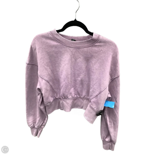 Sweatshirt Crewneck By Wild Fable In Purple, Size: L