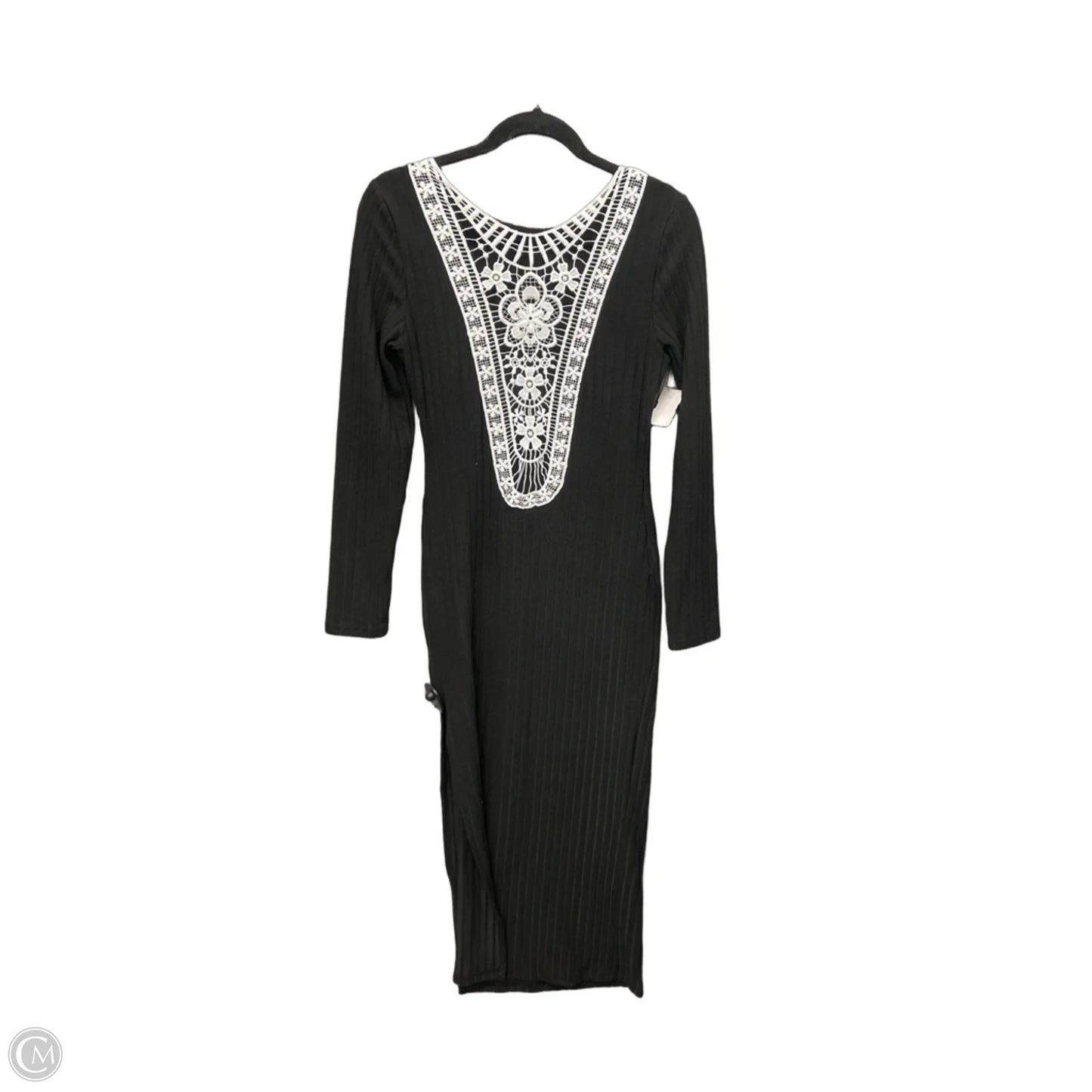 Dress Casual Maxi By Clothes Mentor In Black, Size: S