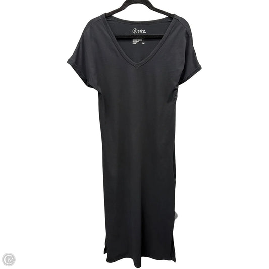 Dress Casual Maxi By Clothes Mentor In Black, Size: M