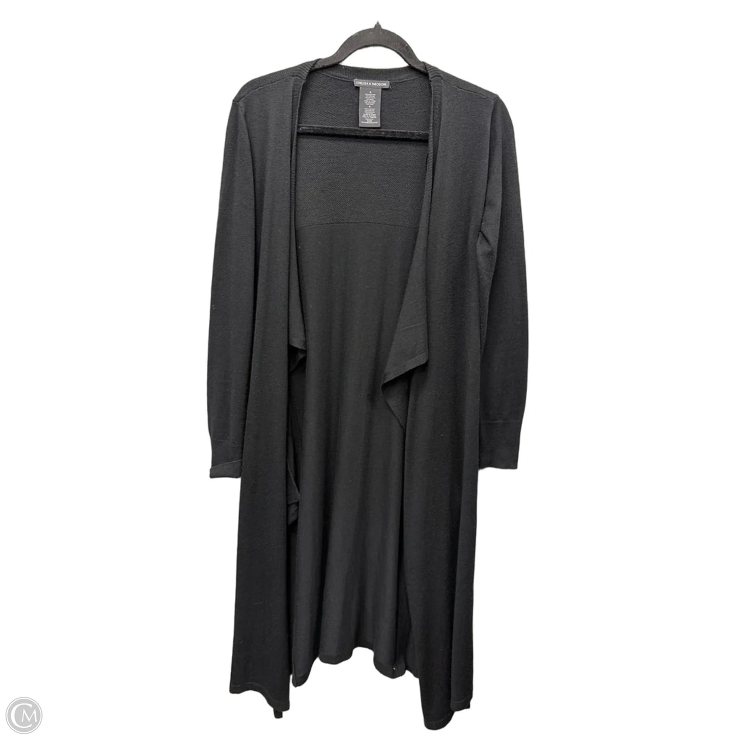 Cardigan By Chelsea And Theodore In Black, Size: S