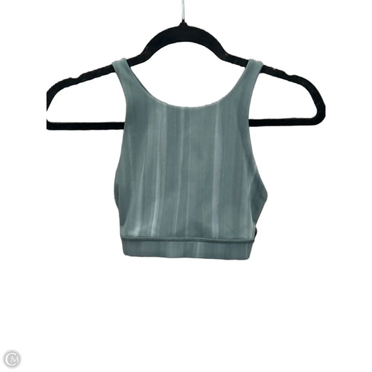 Athletic Bra By Lululemon In Green, Size: S