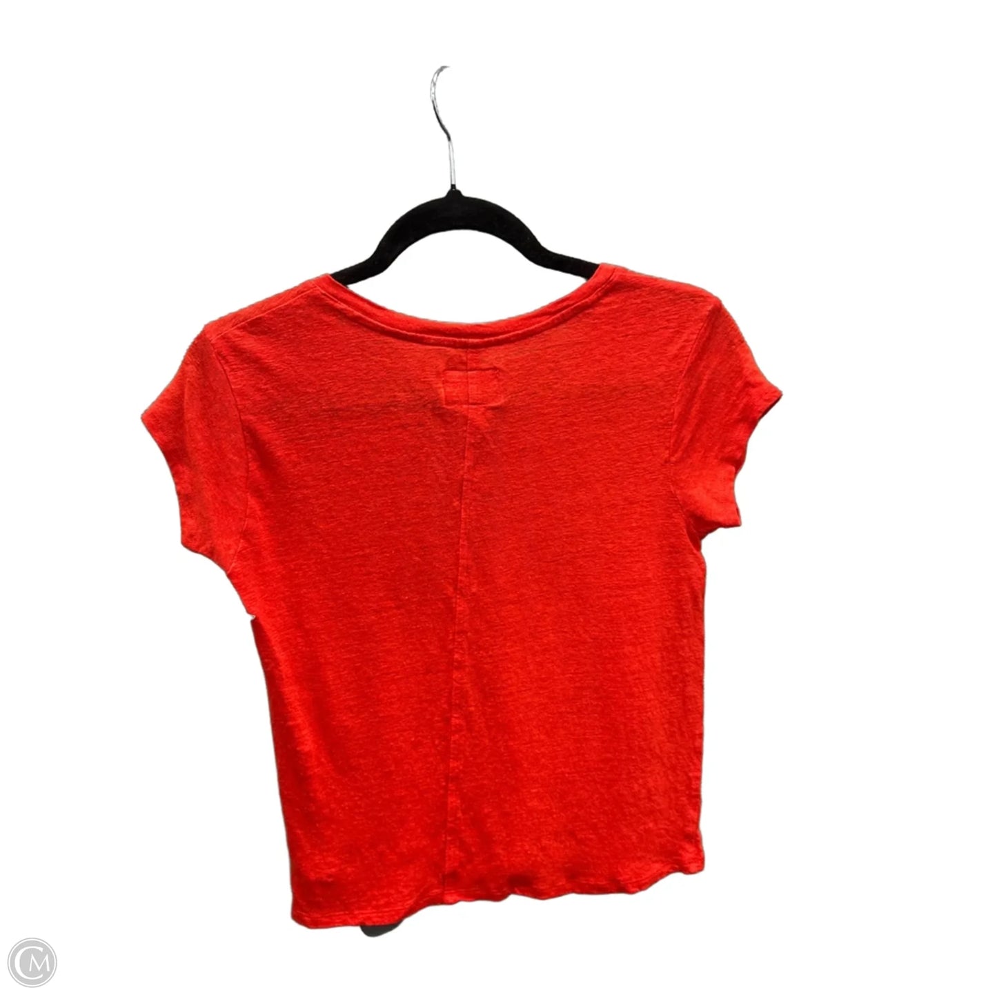 Top Short Sleeve By Silence And Noise In Red, Size: S