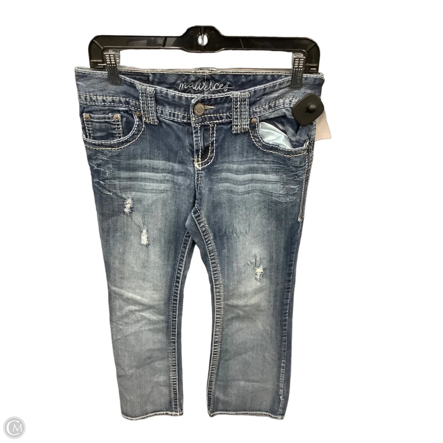 Jeans Boot Cut By Maurices In Blue Denim, Size: 8