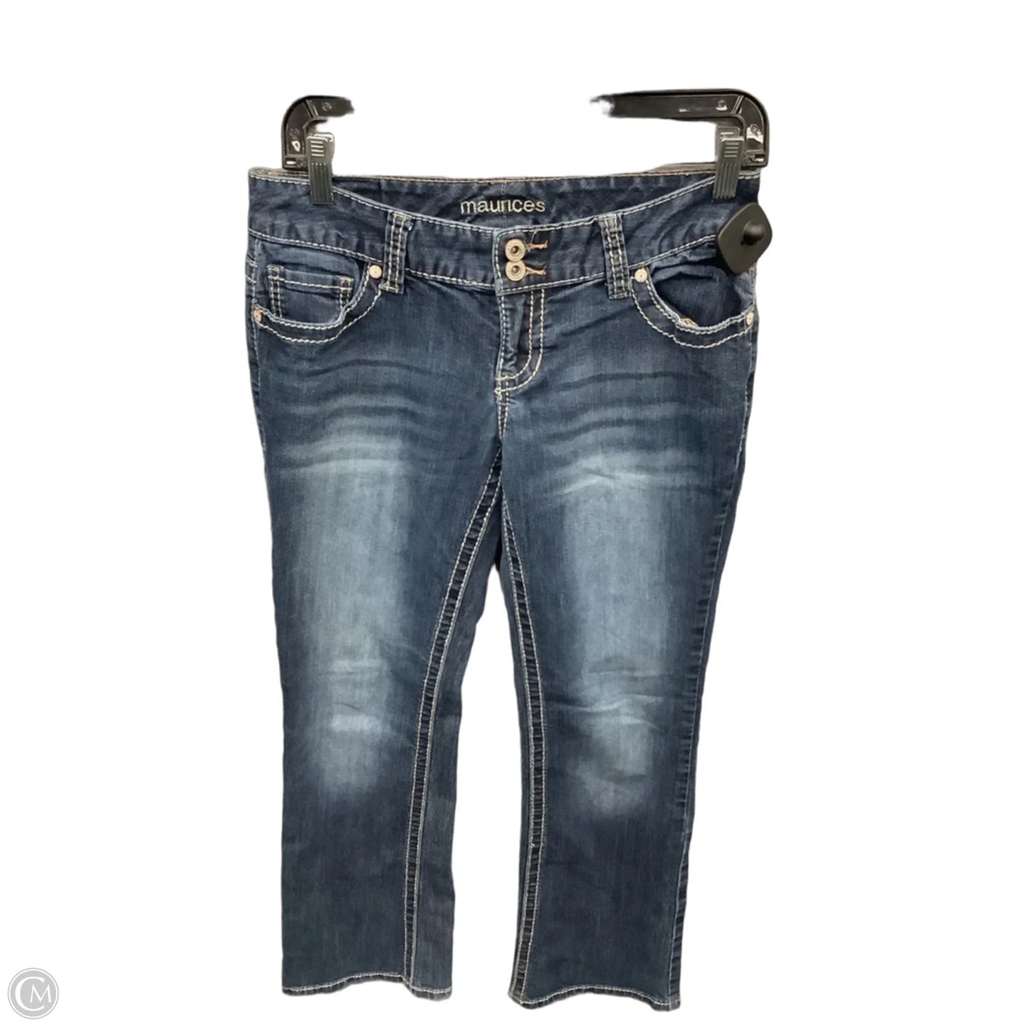 Jeans Boot Cut By Maurices In Blue Denim, Size: 4