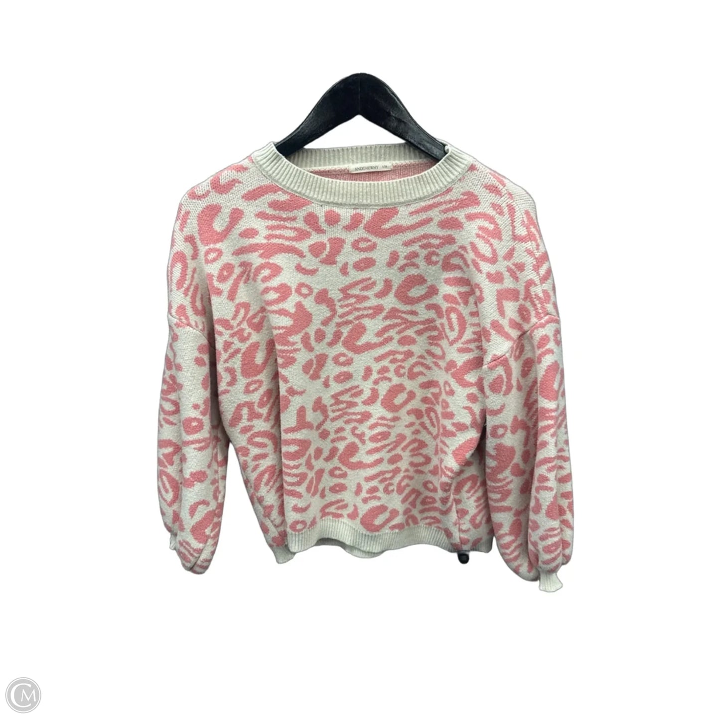 Sweater By Andthewhy In Pink, Size: S