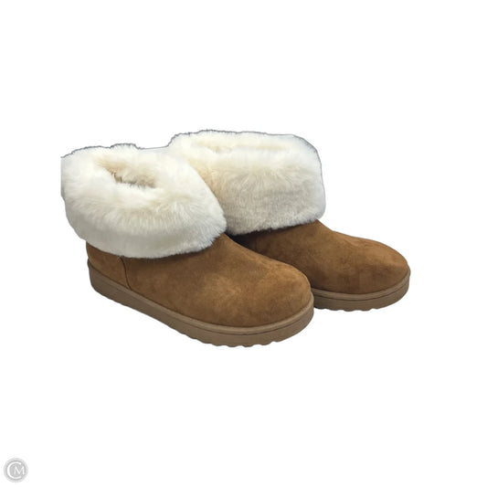 Boots Ankle Flats By White Mountain In Brown, Size: 8