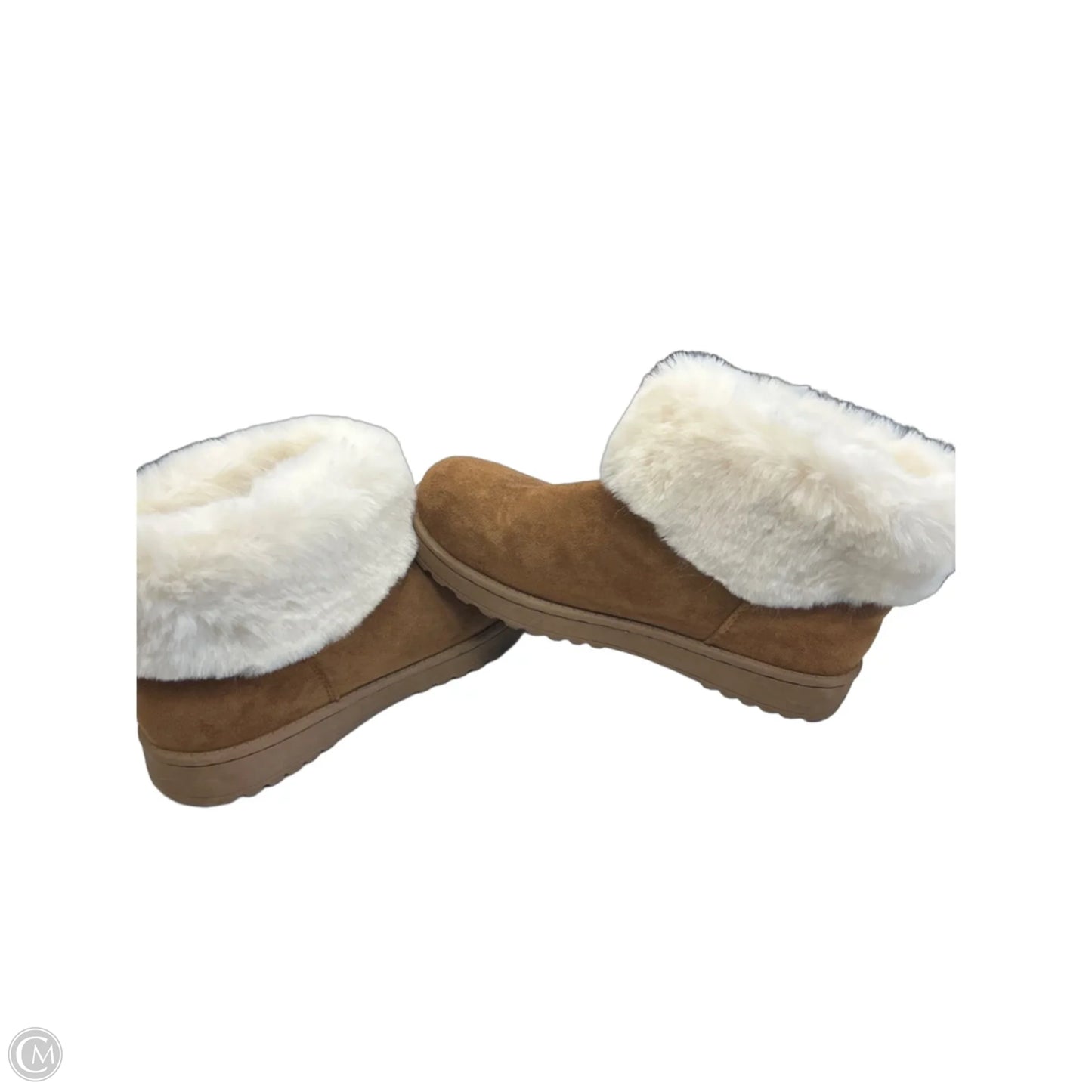 Boots Ankle Flats By White Mountain In Brown, Size: 8