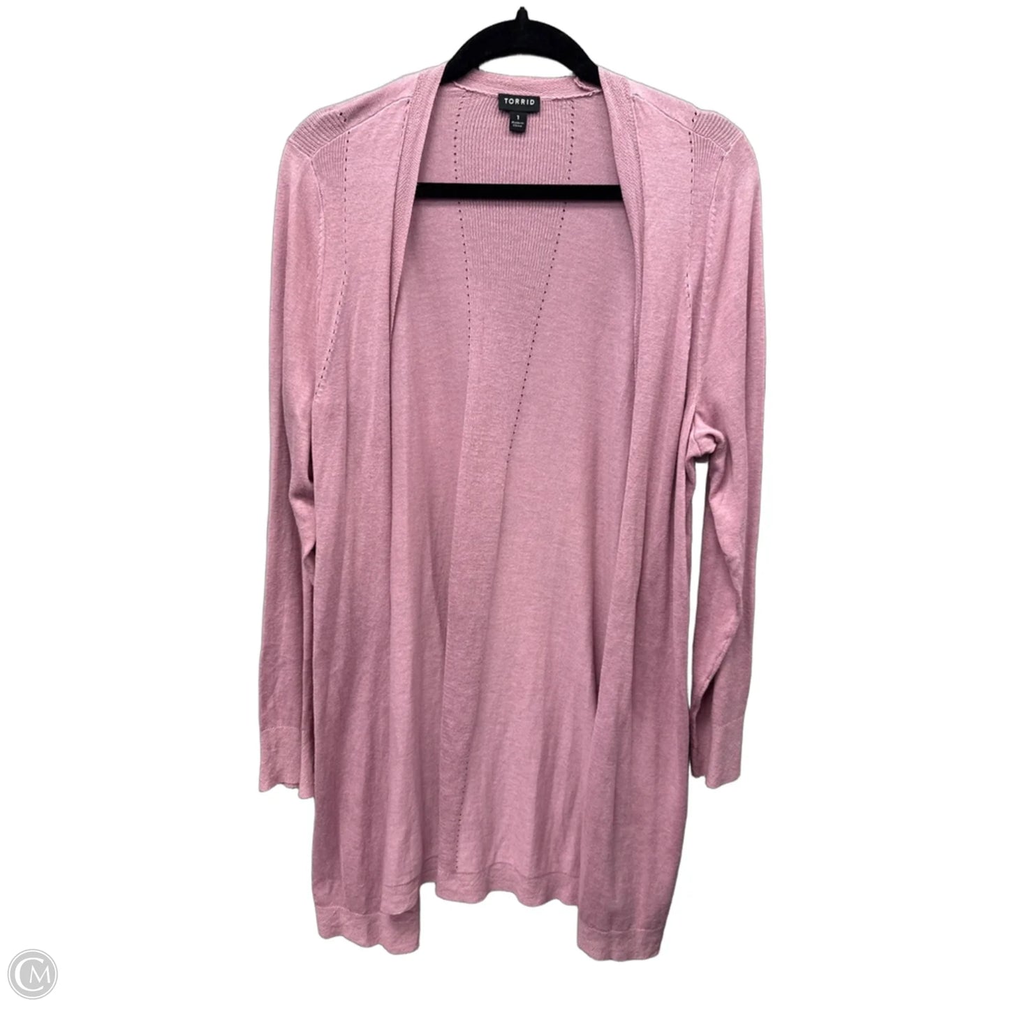 Cardigan By Torrid In Purple, Size: 1x
