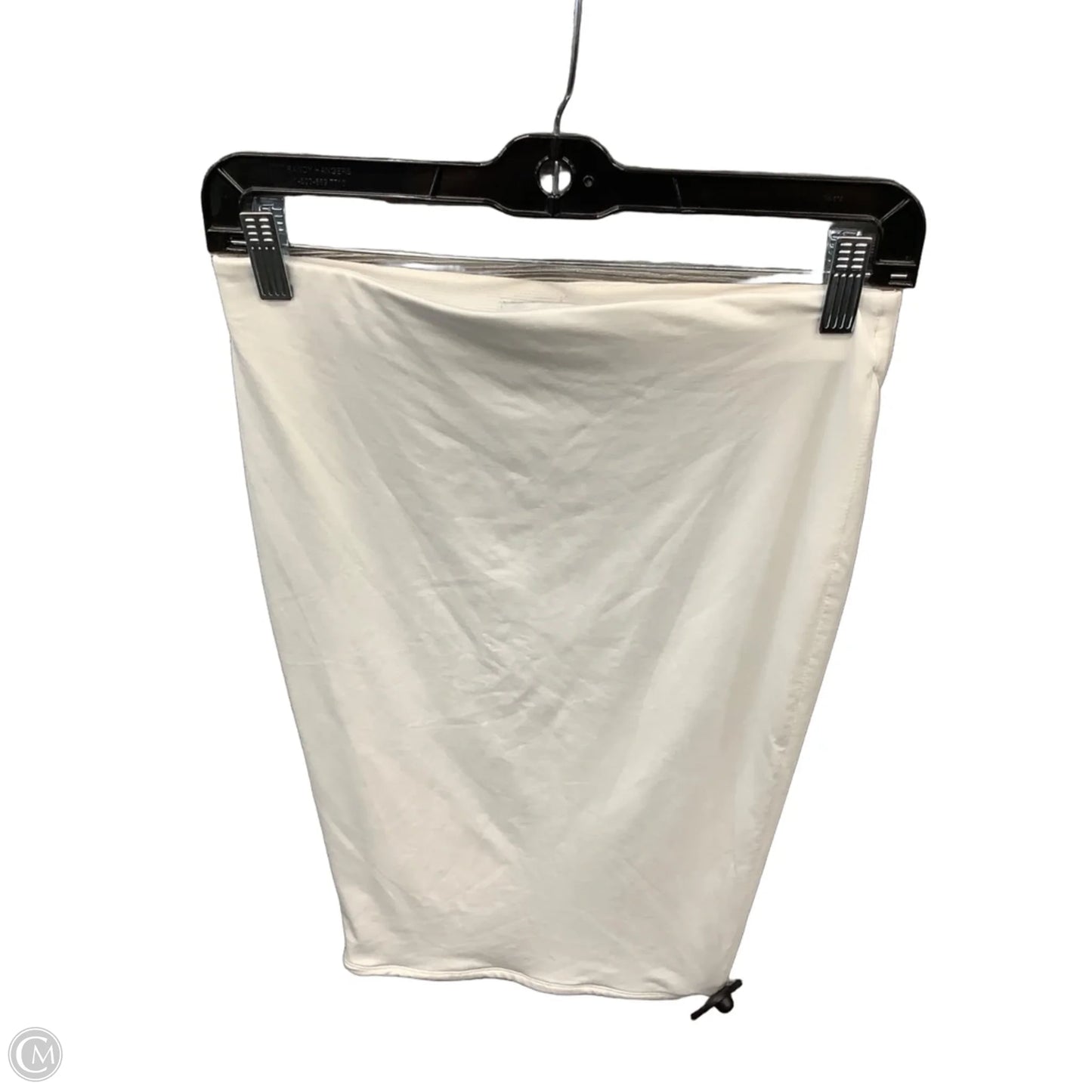 Skirt Midi By Clothes Mentor In White, Size: 12