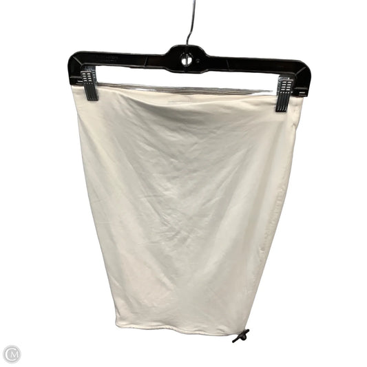 Skirt Midi By Clothes Mentor In White, Size: 12