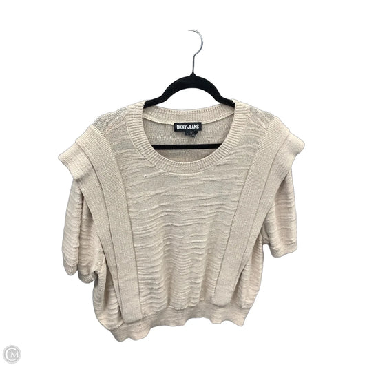 Sweater Short Sleeve By Dkny In Pink, Size: 3x