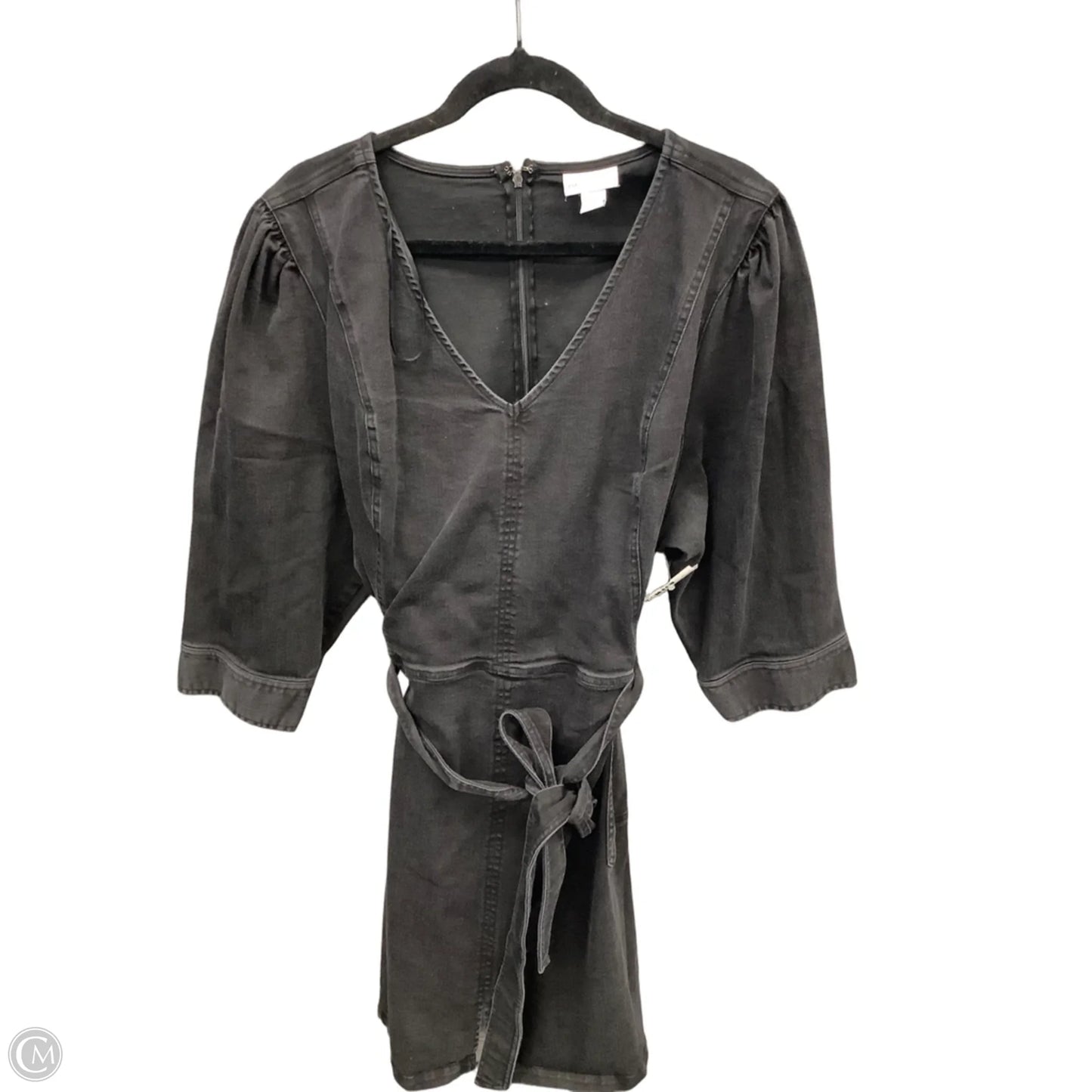 Dress Casual Short By Liz Claiborne In Black Denim, Size: 3x