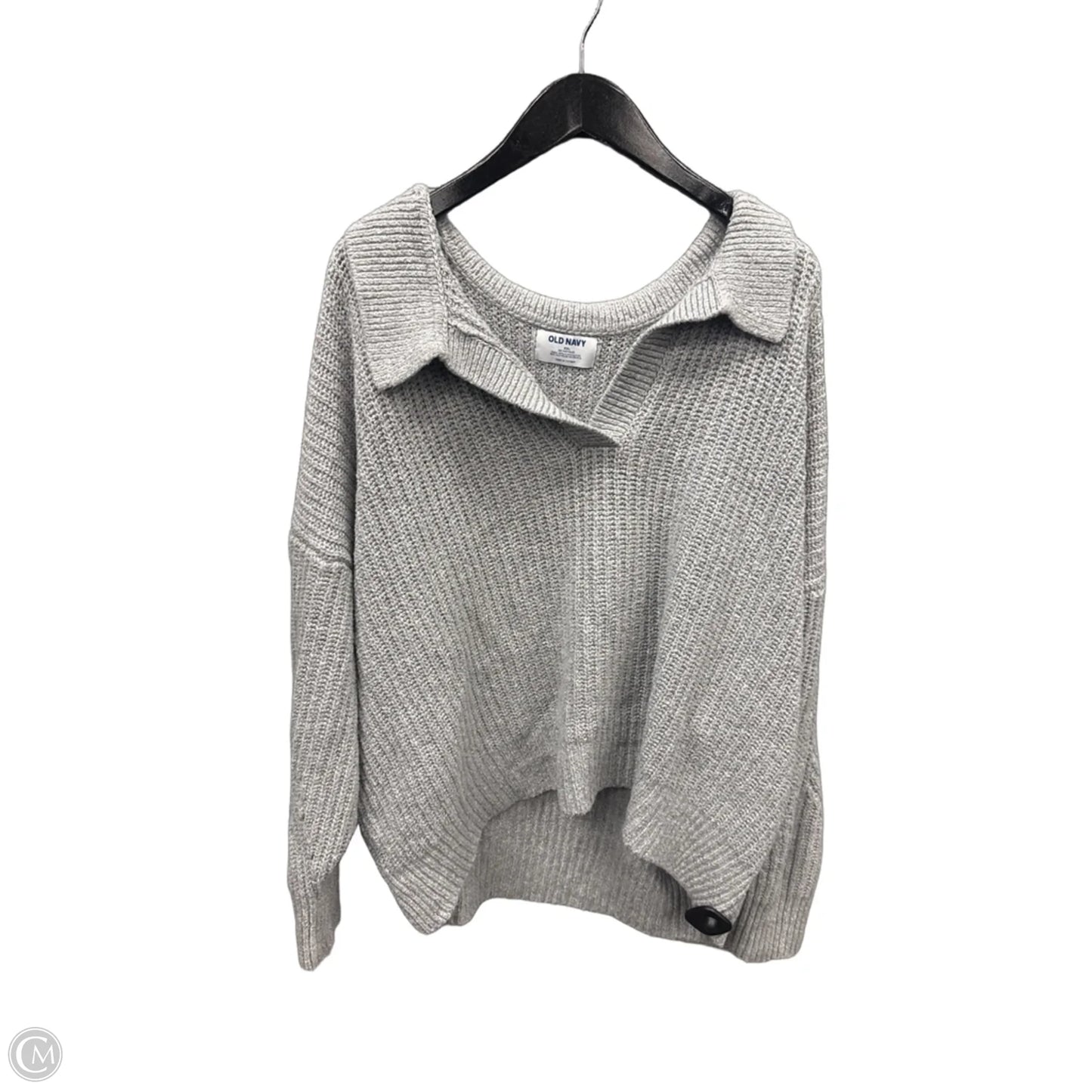 Sweater By Old Navy In Grey, Size: Xxl