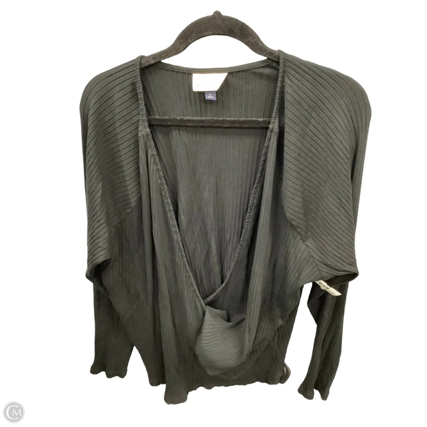 Top Long Sleeve By Universal Thread In Black, Size: 3x