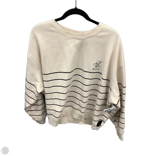 Sweatshirt Crewneck By H&m In Tan, Size: 3x