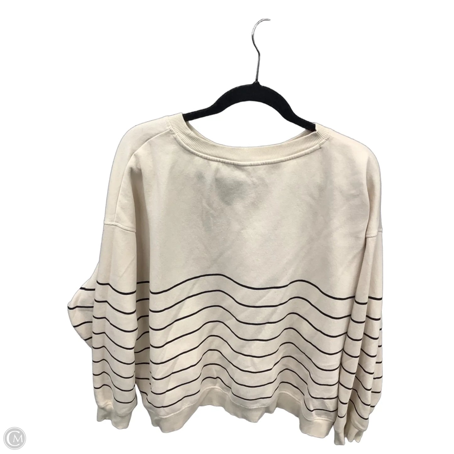 Sweatshirt Crewneck By H&m In Tan, Size: 3x