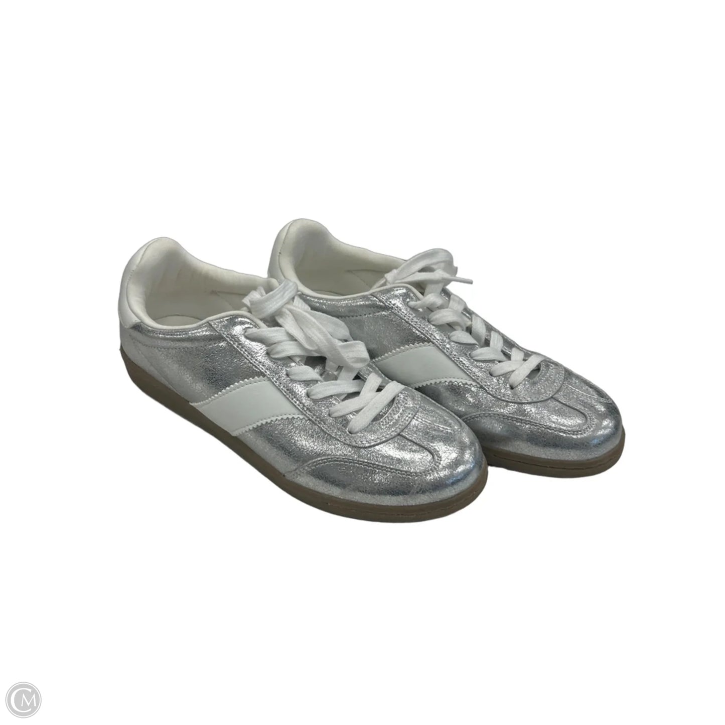Shoes Sneakers By Universal Thread In Silver, Size: 9
