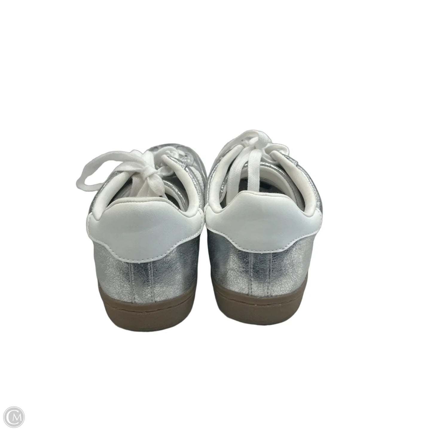 Shoes Sneakers By Universal Thread In Silver, Size: 9