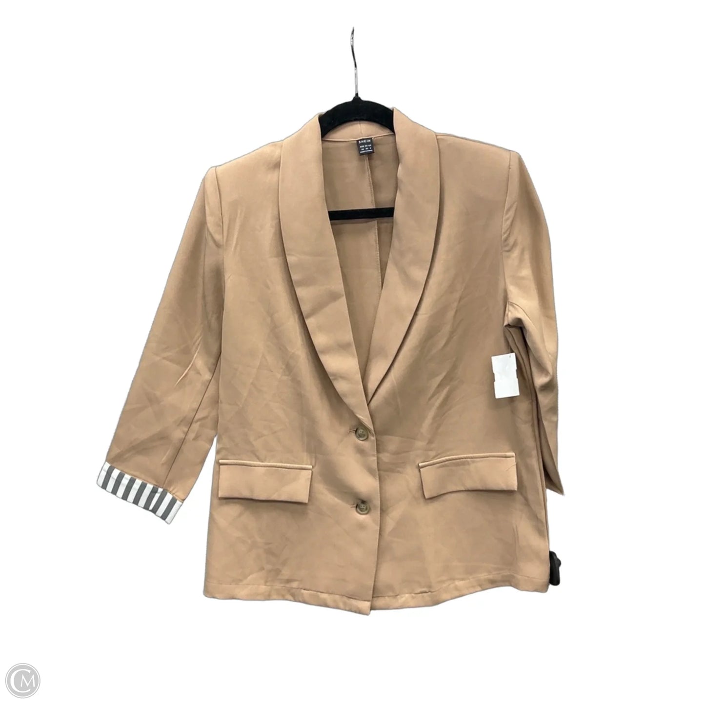 Blazer By Shein In Tan, Size: Xs