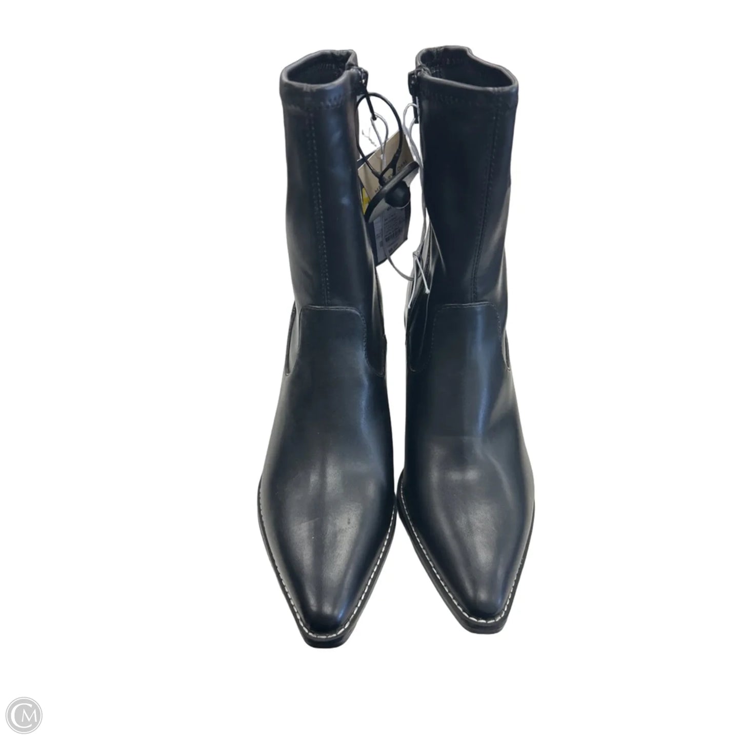 Boots Ankle Heels By Universal Thread In Black, Size: 8.5