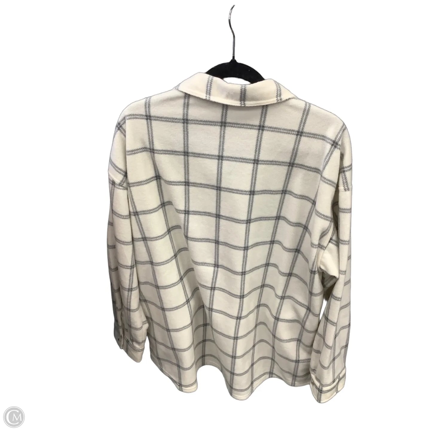 Jacket Shirt By Maurices In White, Size: Xxl