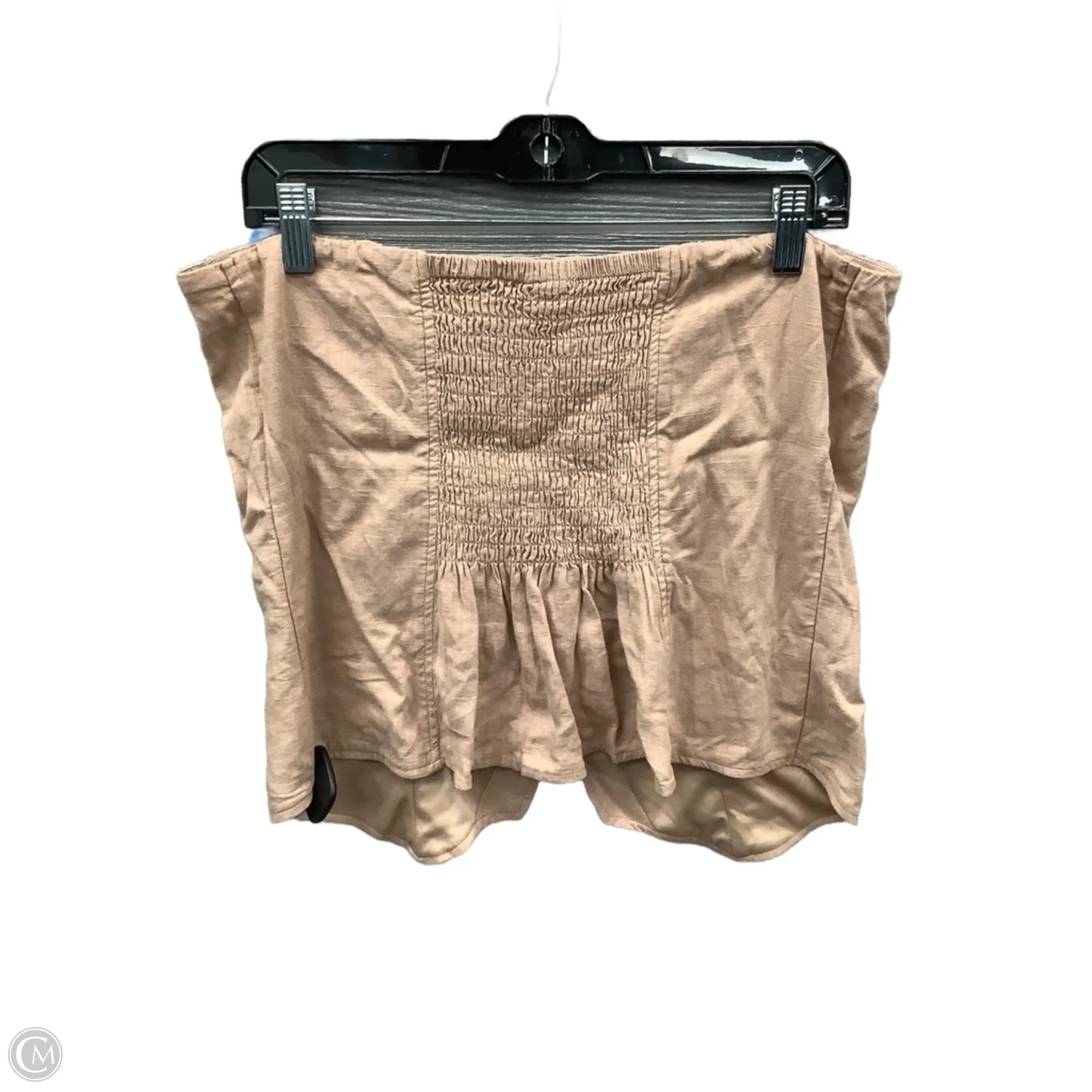 Top Sleeveless By Wild Fable In Tan, Size: L