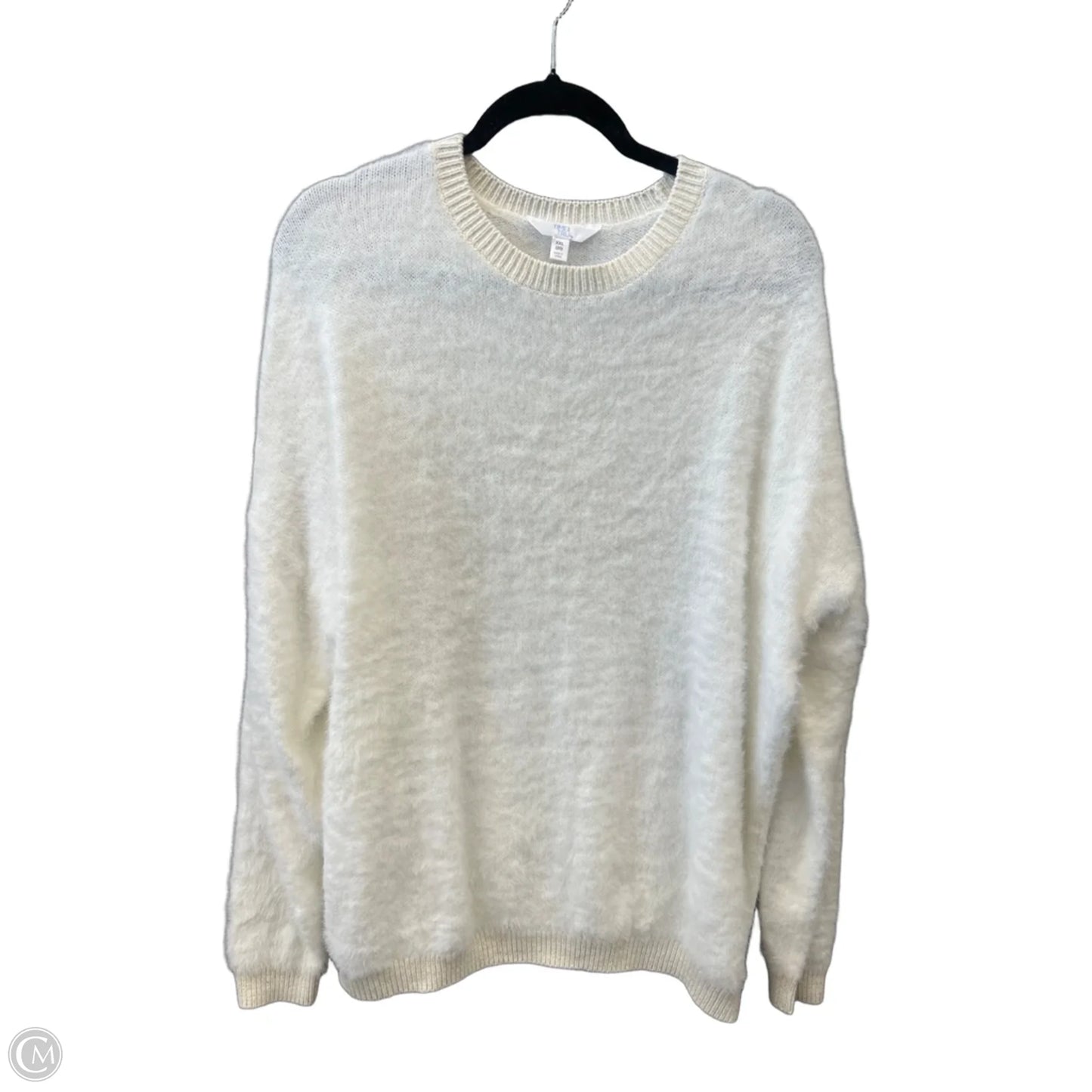Sweater By Time And Tru In White, Size: Xxl