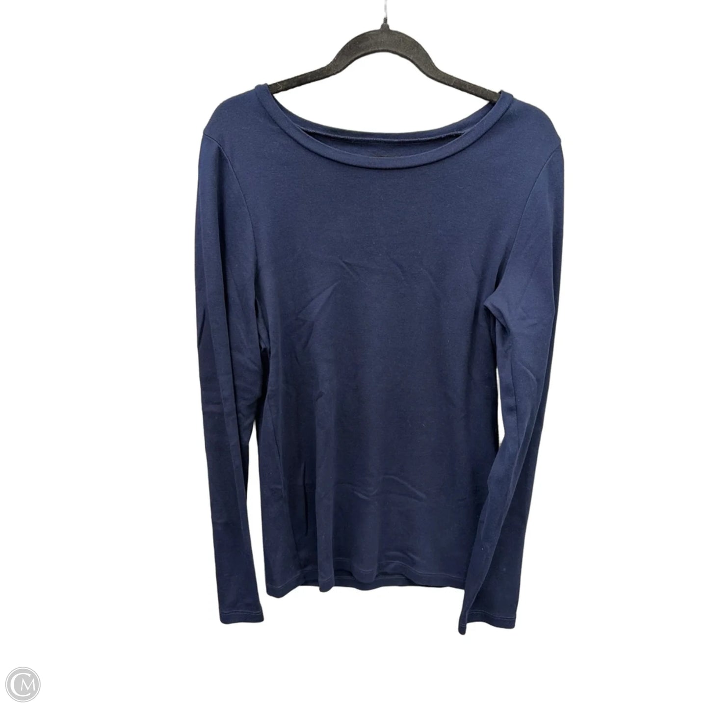 Top Long Sleeve Basic By J. Crew In Navy, Size: Xl