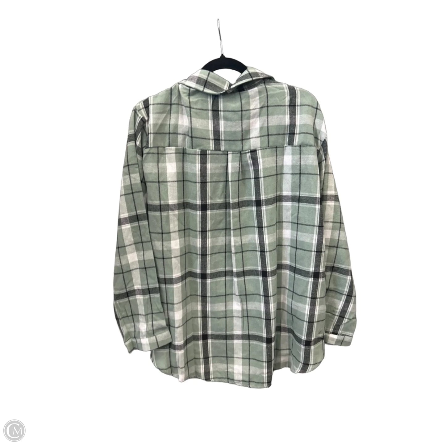 Top Long Sleeve By Clothes Mentor In Green, Size: Xl