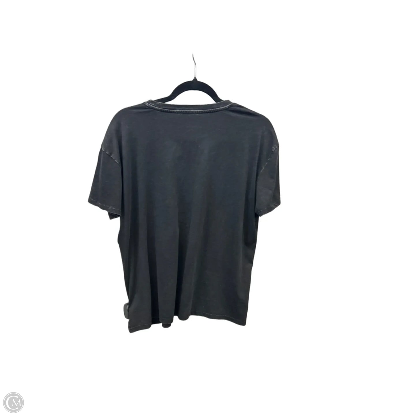 Top Short Sleeve By Edgely In Black, Size: M