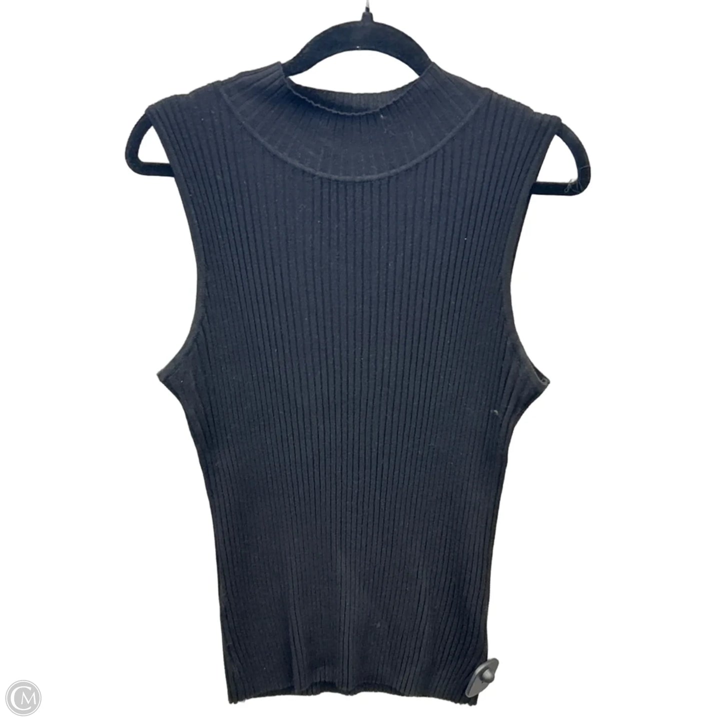 Top Sleeveless By Ophelia Roe In Black, Size: 1x