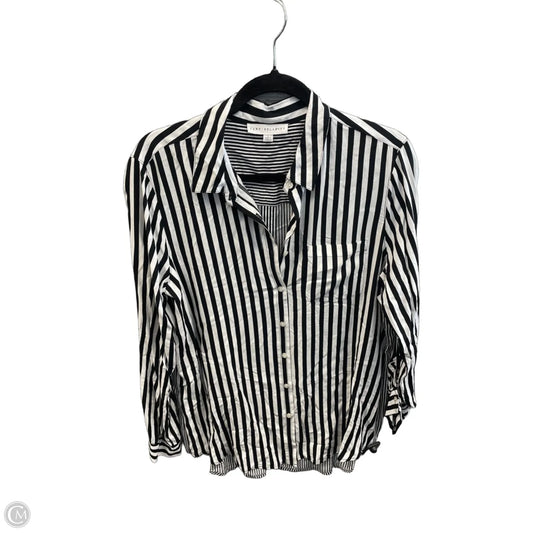 Tunic Long Sleeve By Jane And Delancey In Striped Pattern, Size: L