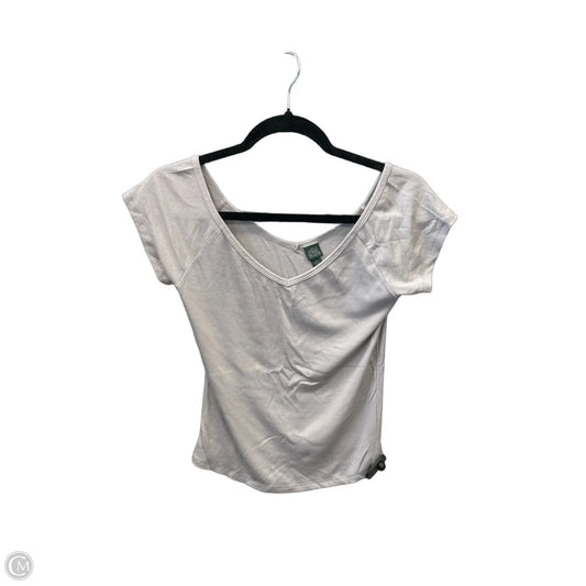 Top Short Sleeve Basic By Wild Fable In Grey, Size: S