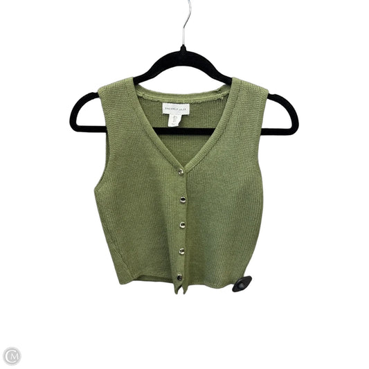 Vest Sweater By Sincerely Jules In Green, Size: S