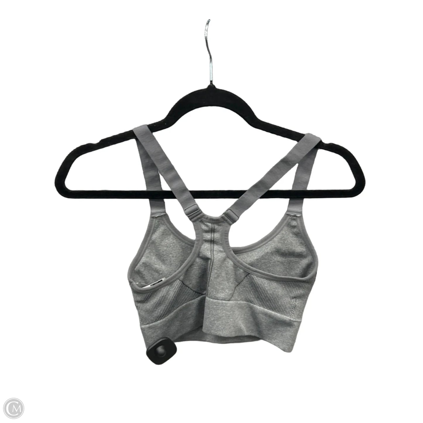Athletic Bra By New Balance In Grey, Size: M