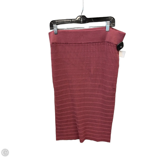 Skirt Suit 2pc By Apt 9 In Red, Size: Xl
