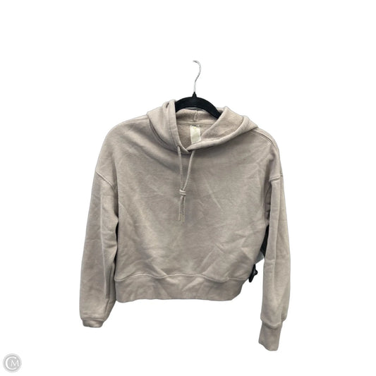 Sweatshirt Hoodie By Clothes Mentor In Brown, Size: Xs