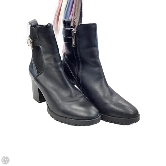 Boots Ankle Heels By Blondo In Black, Size: 9