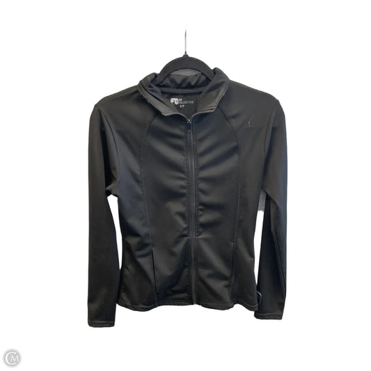 Athletic Jacket By Clothes Mentor In Black, Size: Sp