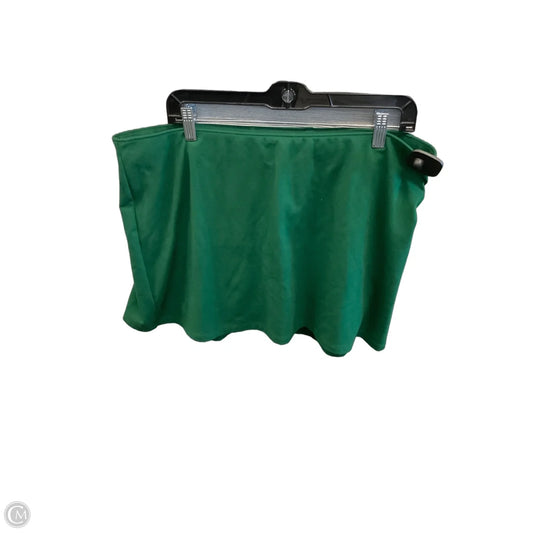 Skirt Mini & Short By Wild Fable In Green, Size: 18